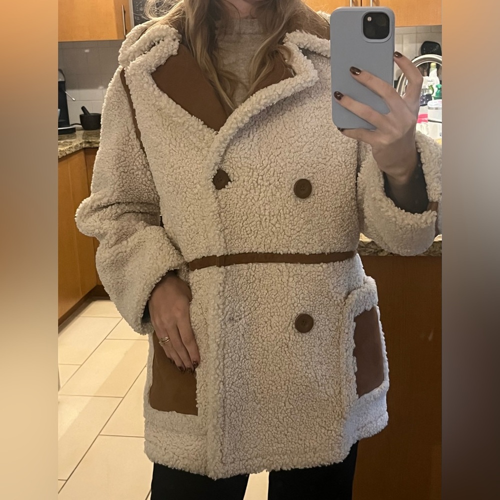 Stand Studio Sherpa Coat